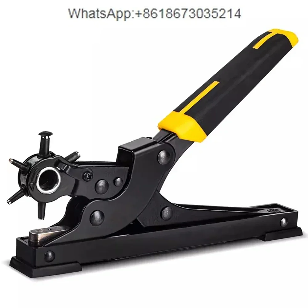 Leather Punch Revolving - Alat Pelubang Kulit Heavy Duty Revolving