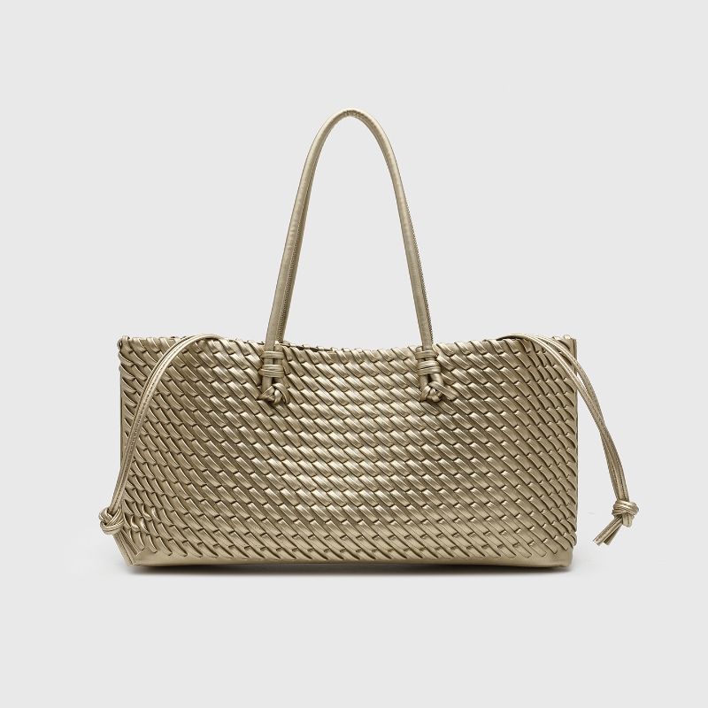 Leather Work Handbag - Tas Tote Mewah Desainer dari Bahan