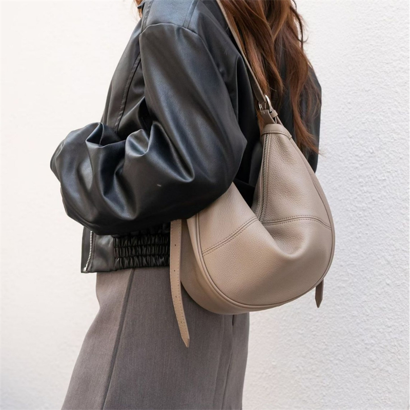 Leather Work Handbag - Tas Selempang Kulit Asli BURMINSA Model