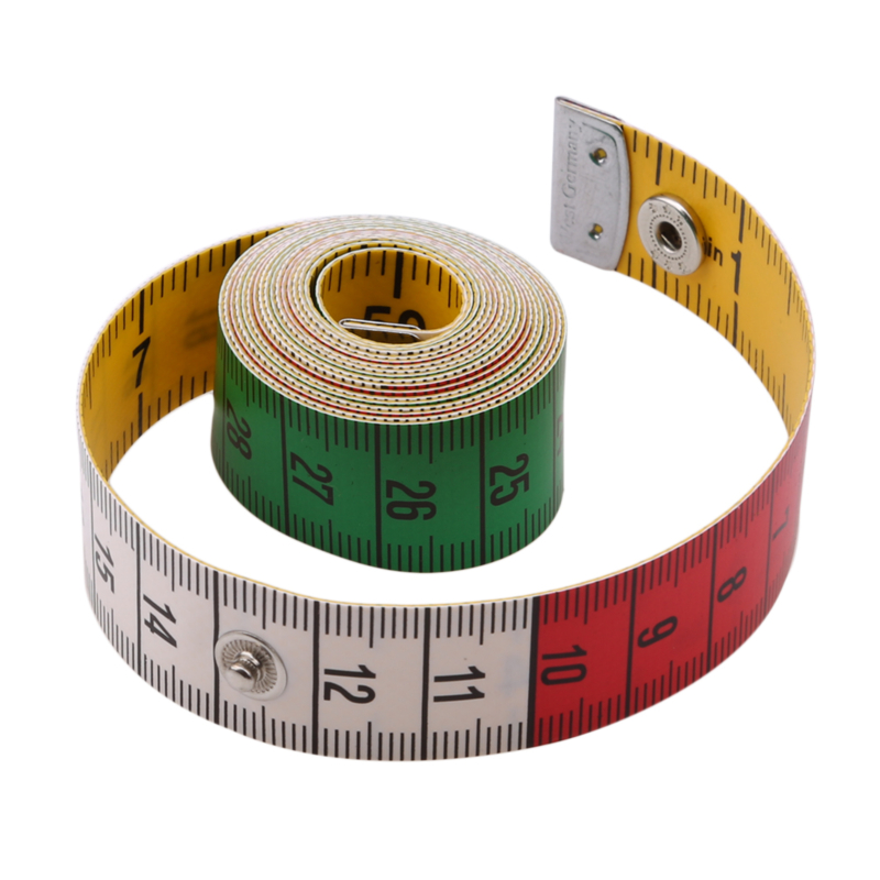 Leatherwork Ruler - Penggaris skala ganda kualitas tinggi pita
