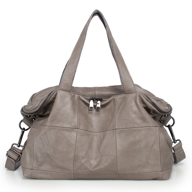 Leather Work Handbag - Tas Tote Kapasitas Besar untuk Wanita