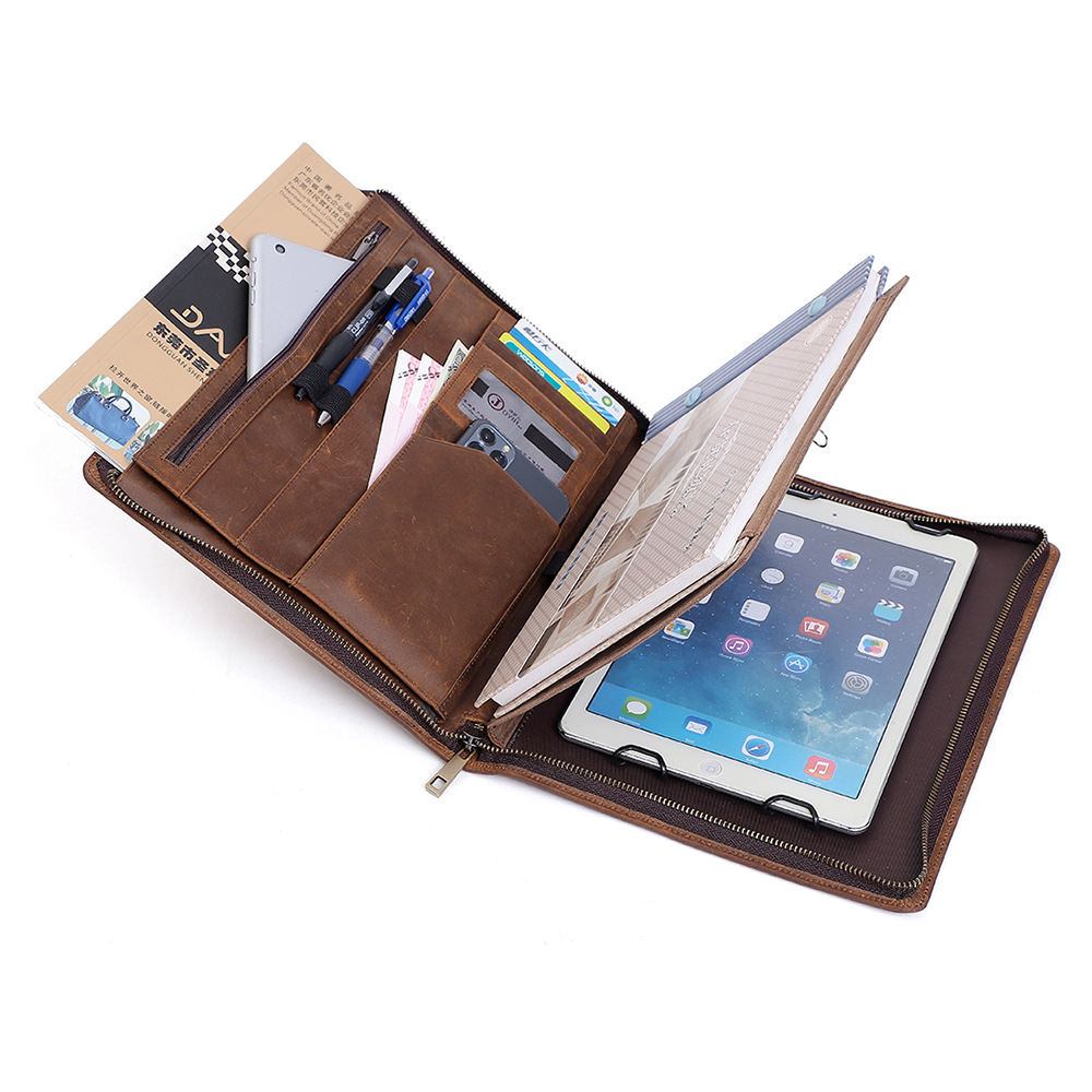 Folio Kerja untuk Pria dan Wan - Leather Work Folio ulasan dan harga