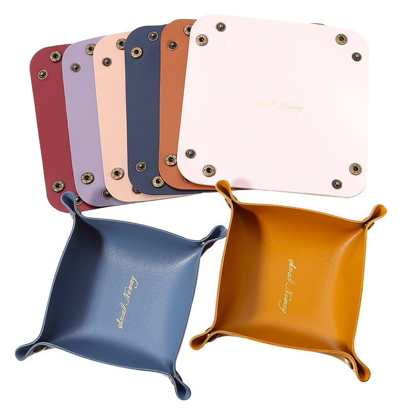 Kotak penyimpanan kulit PU, na - Leatherwork Desk ulasan dan harga