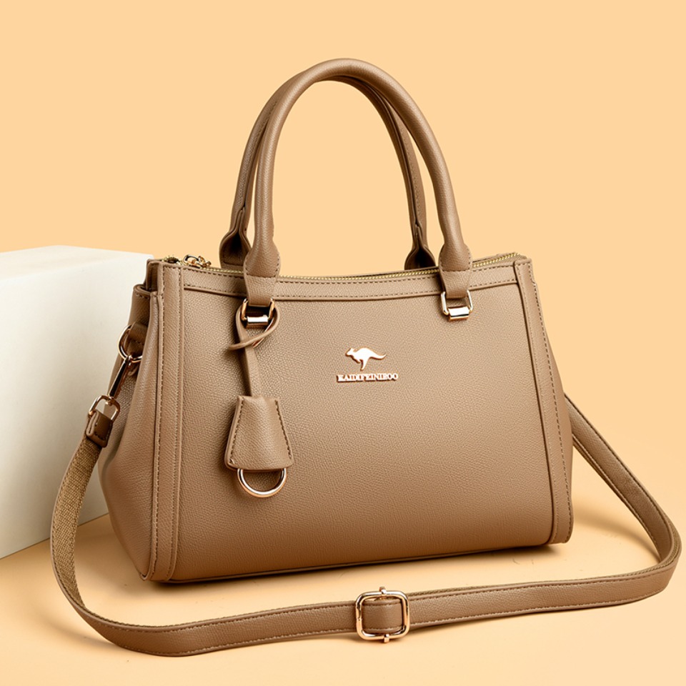 Tas Selempang Kulit PU Lembut  - Leather Work Handbag ulasan dan harga