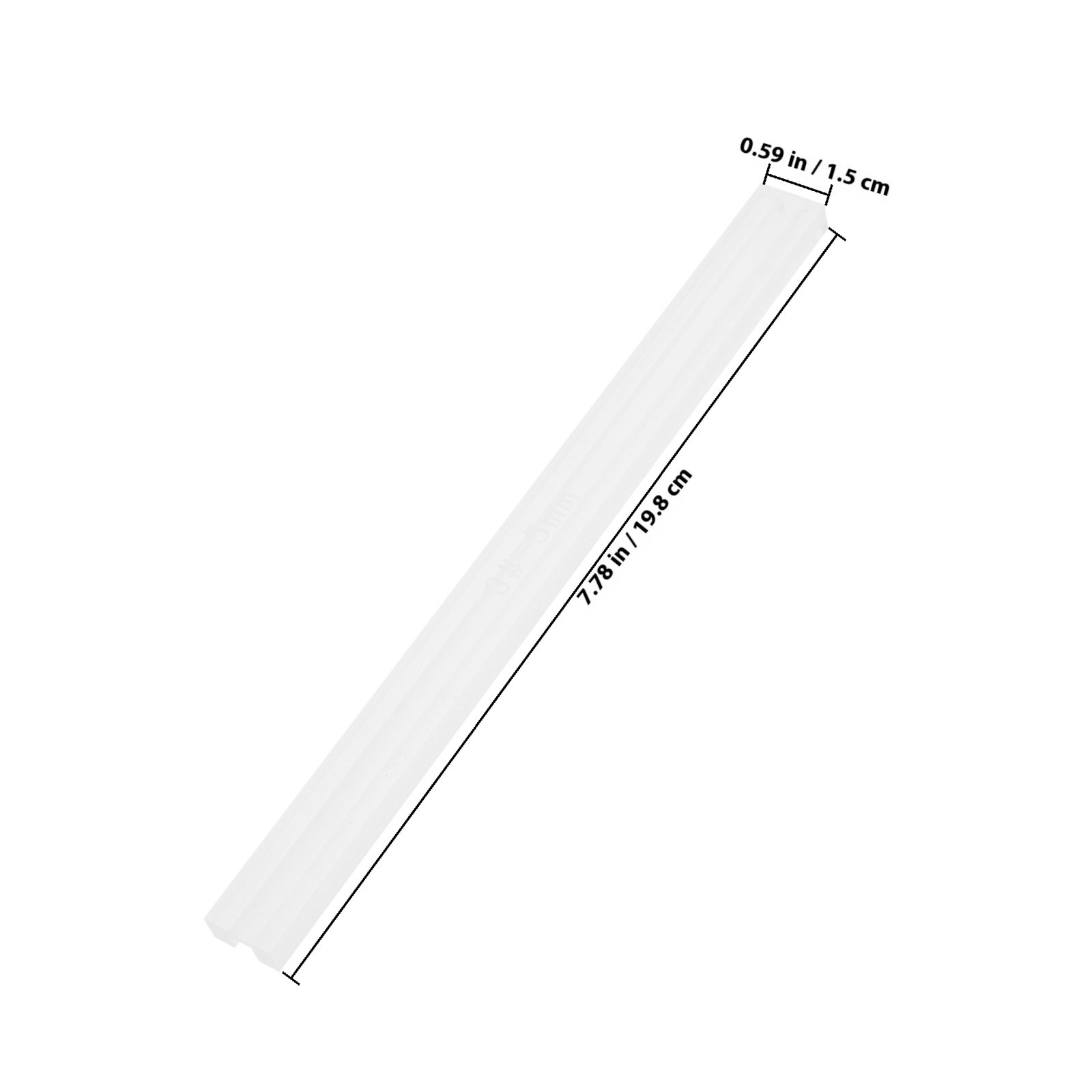 Alat Anti-Tumpah Lem Resleting - Leatherwork Ruler ulasan dan harga