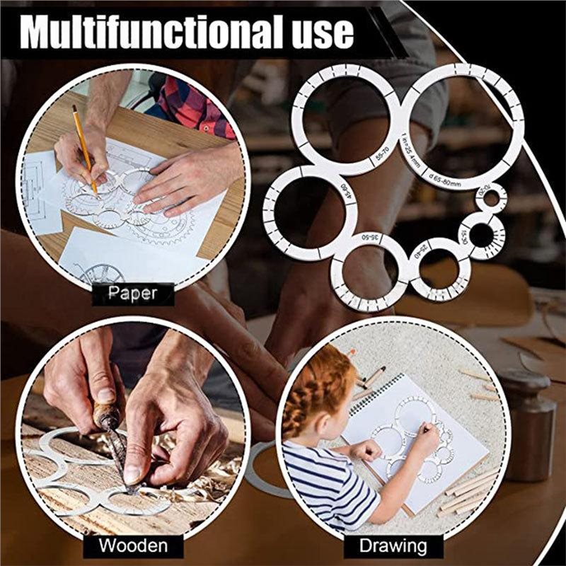 ABLN-Untuk Alat DIY-Penggaris  - Leatherwork Essentials ulasan dan harga