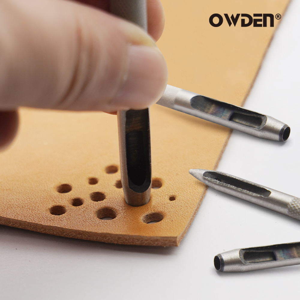 6 Buah Alat Pelubang Kulit Pel - Leatherwork Hammer ulasan dan harga