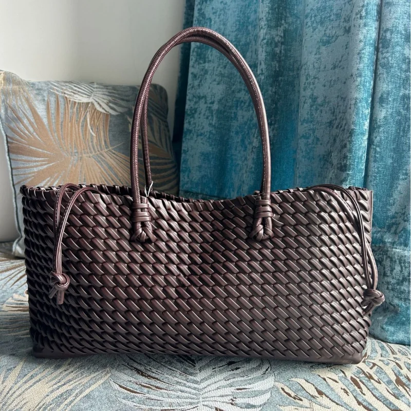 Tas Tote Mewah Desainer dari B - Leather Work Handbag ulasan dan harga