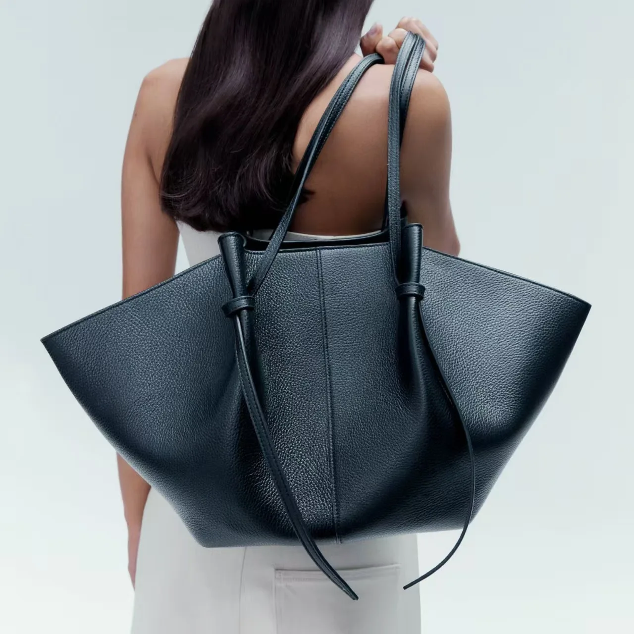 Tas Bahu Kulit Wanita Dompet D - Leather Work Handbag ulasan dan harga