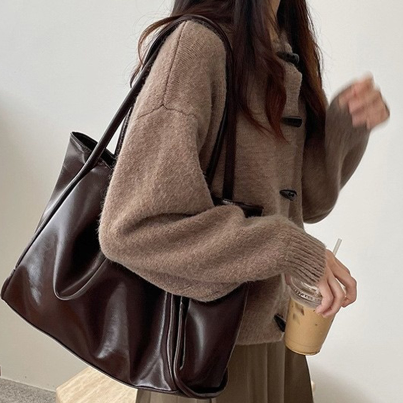 Tas Bahu Vintage Baru Wanita 2 - Leather Work Handbag ulasan dan harga