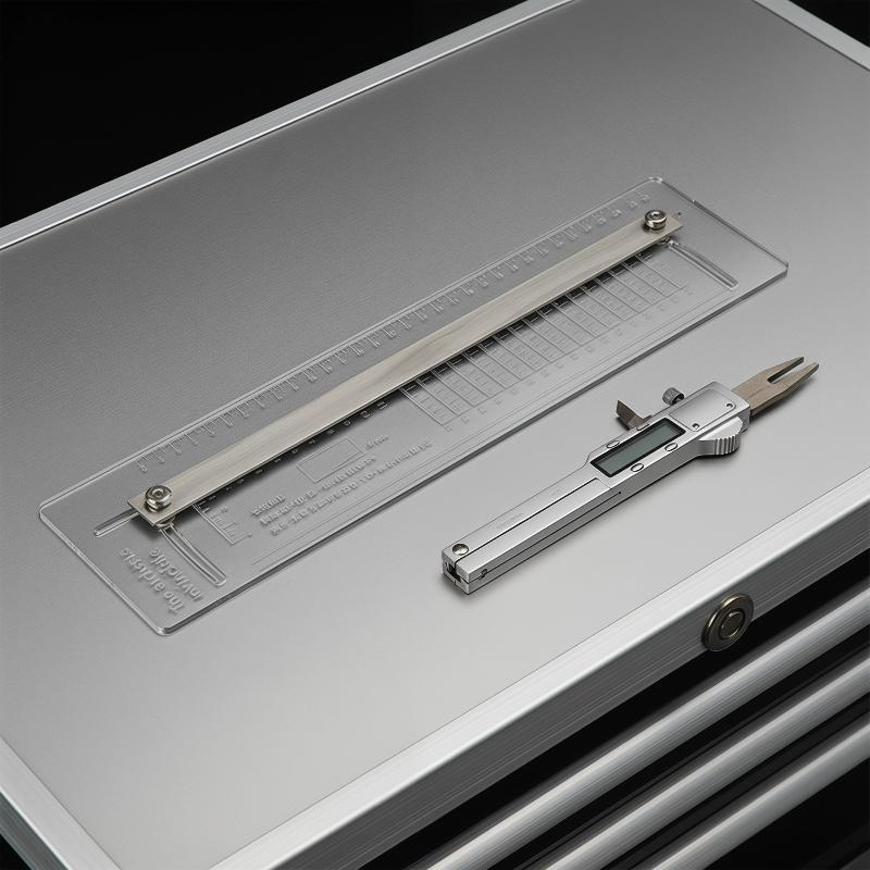 Penggaris Kulit Datar Bow Make - Leatherwork Ruler ulasan dan harga
