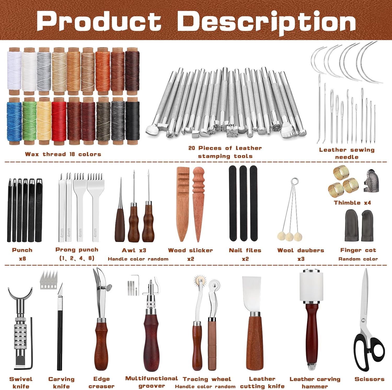 Peralatan Kerja Kulit, Perleng - Leatherwork Essentials ulasan dan harga