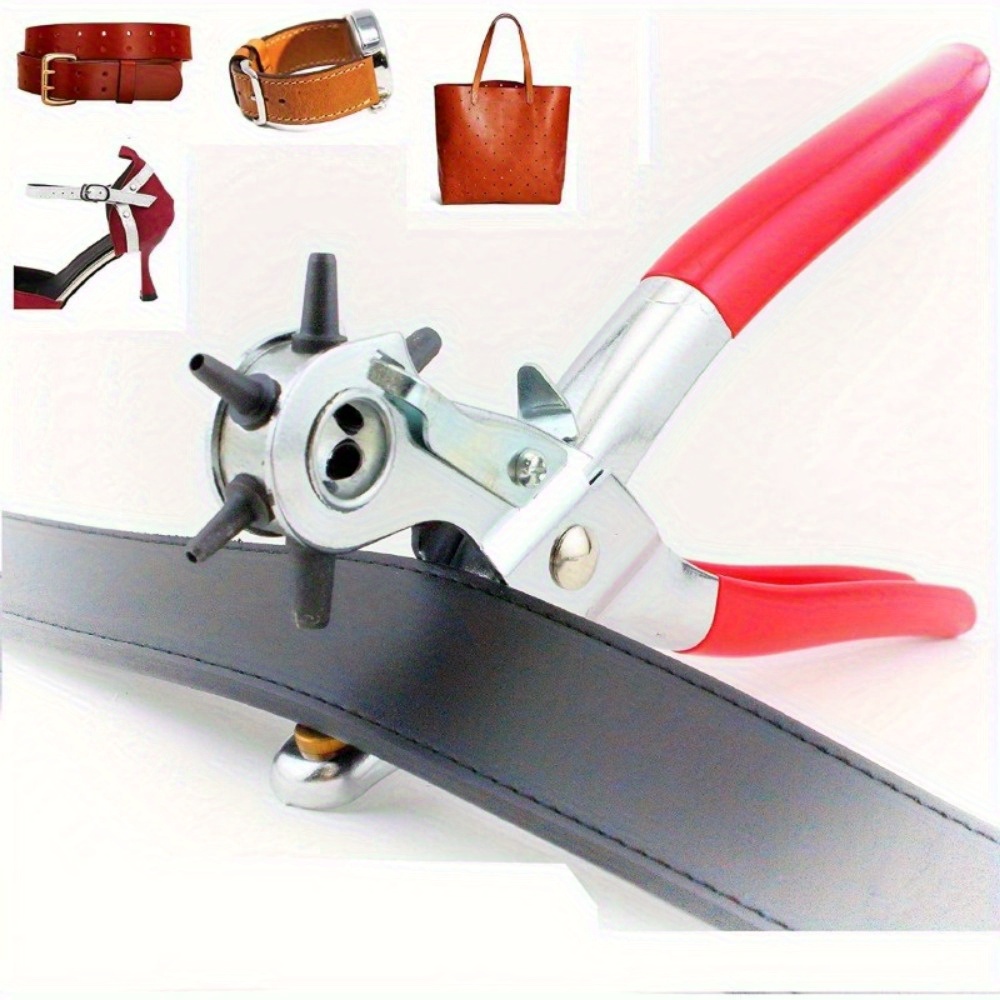 1 buah alat pelubang kulit put - Leather Punch Revolving ulasan dan harga
