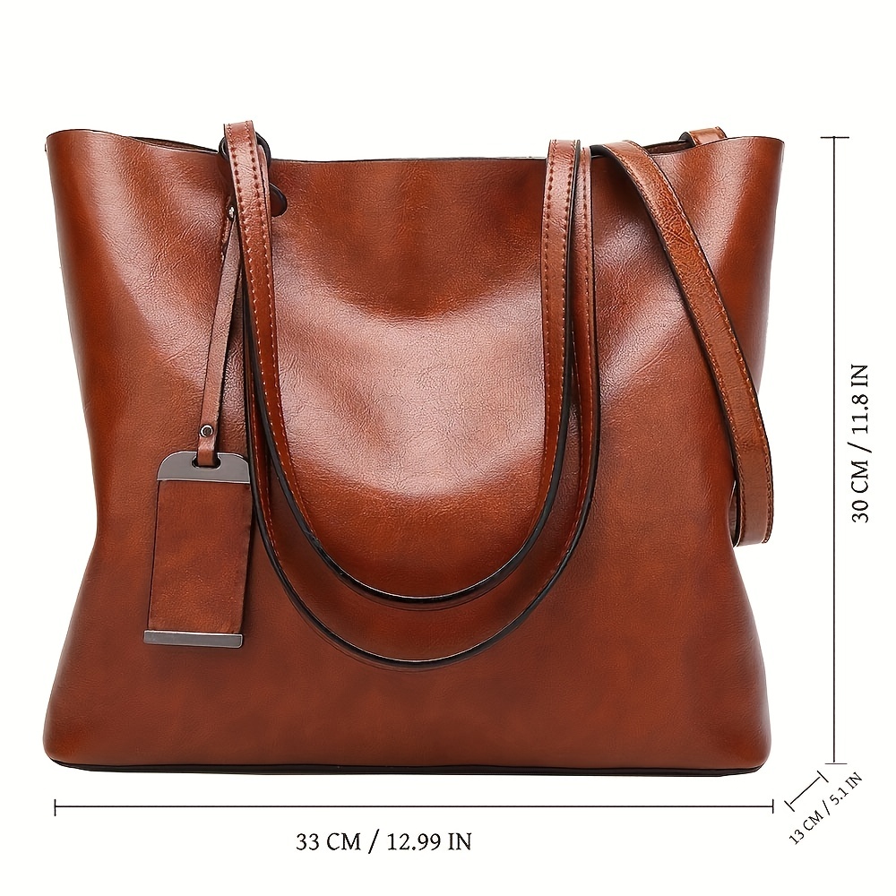 Tas jinjing wanita kulit Retro - Leather Work Handbag ulasan dan harga