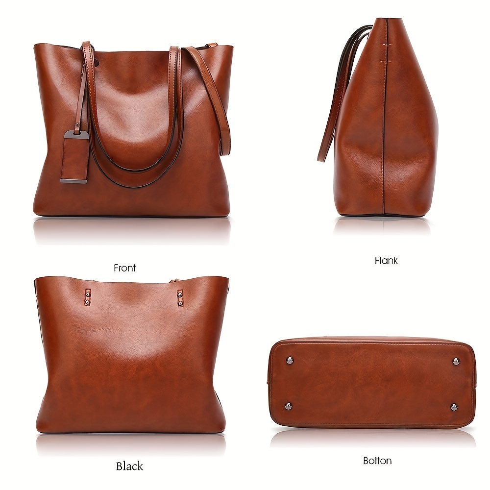 Tas jinjing wanita kulit Retro - Leather Work Handbag ulasan dan harga