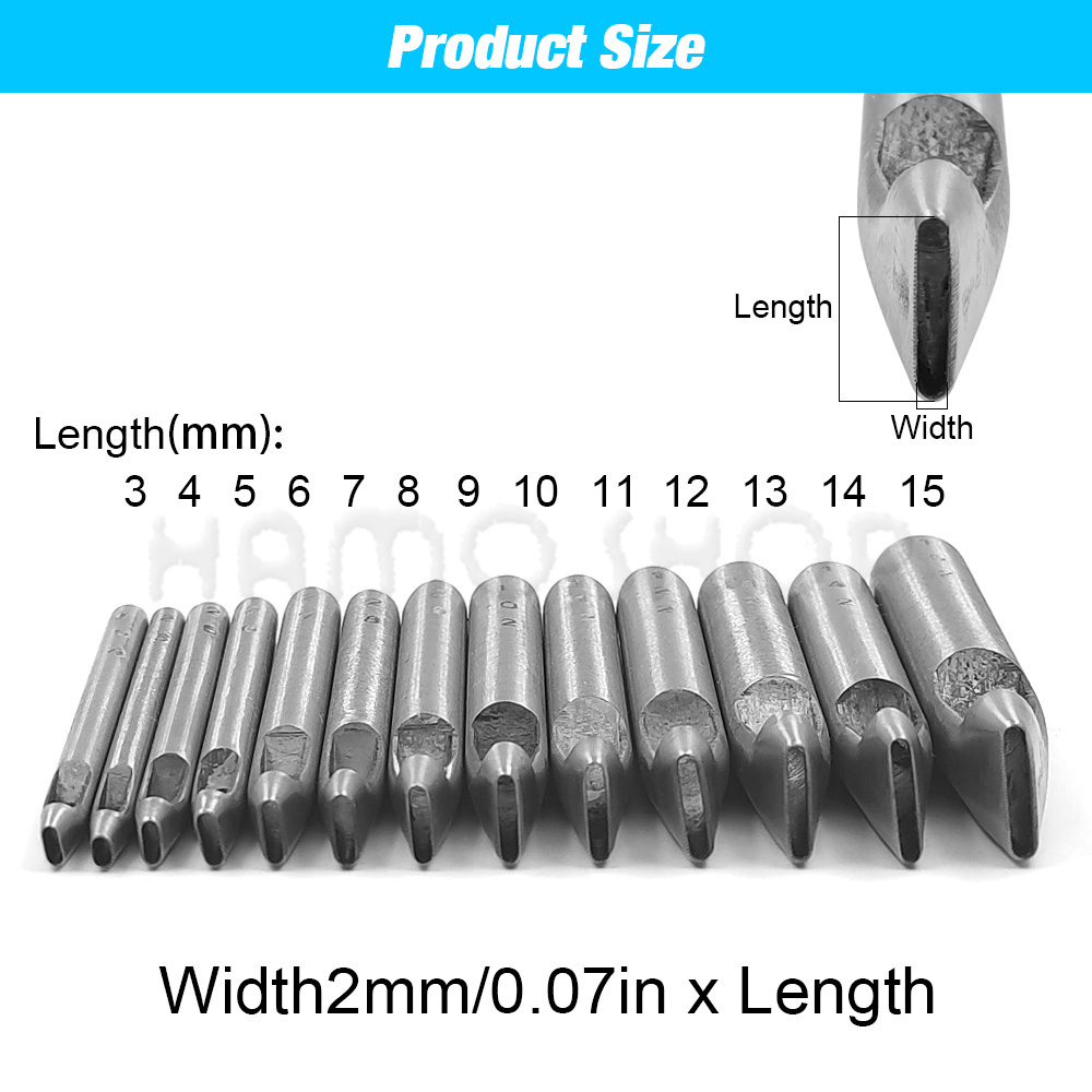 Alat Pembuat Lubang Oval Kulit - Leatherwork Punching Tool ulasan dan harga
