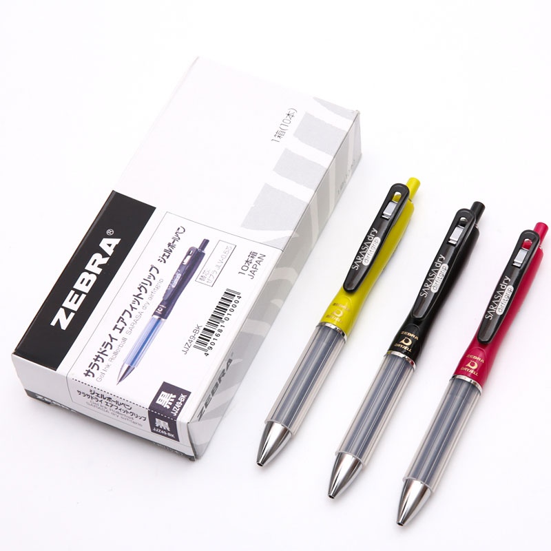 1Pcs ZEBRA Gel Pena JJZ49 SARA - Pentel Pen Energel ulasan dan harga